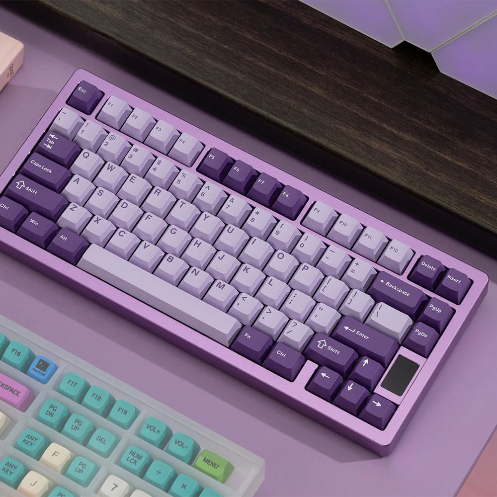 Chilkey ND75 Wireless 75% Mechanical Keyboard purple