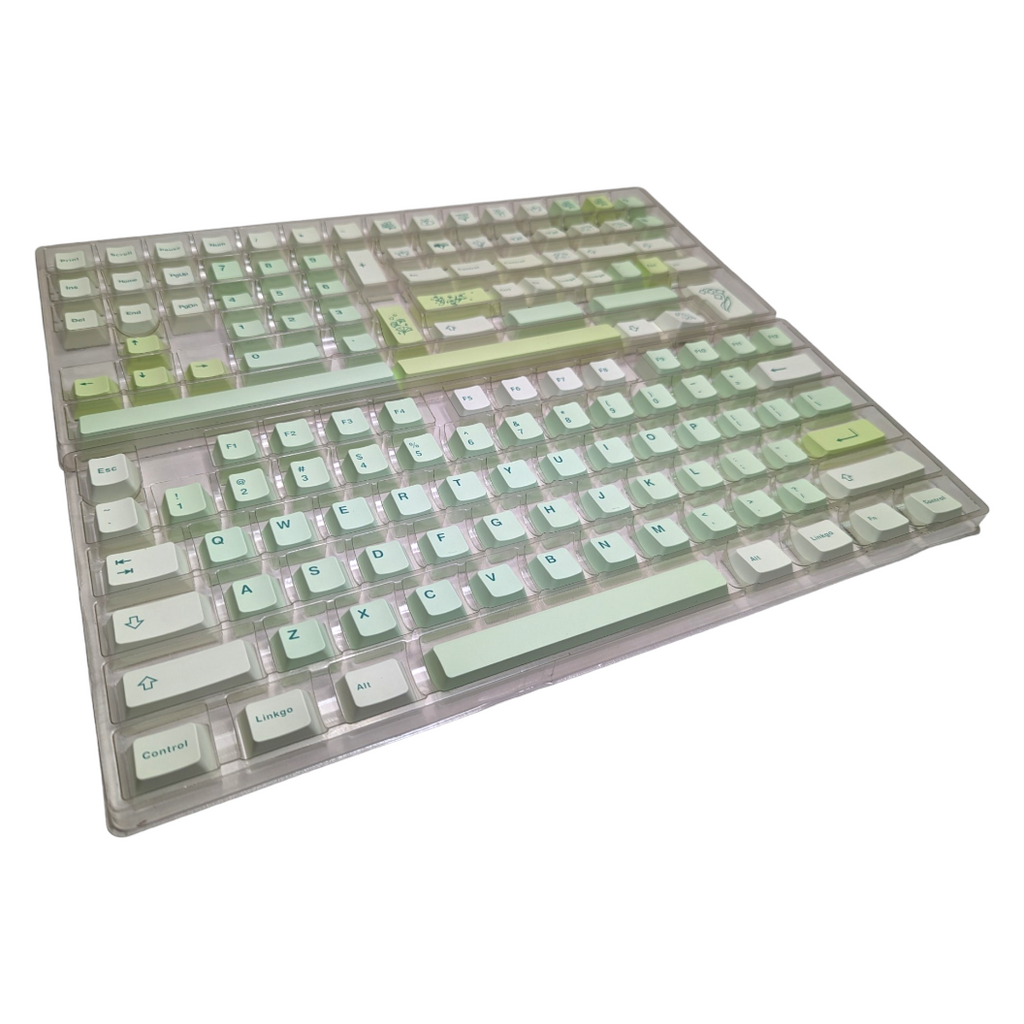 Ginko Garden Cherry MX Keycap Set (1 42pcs) mint green for mechanical keyboards