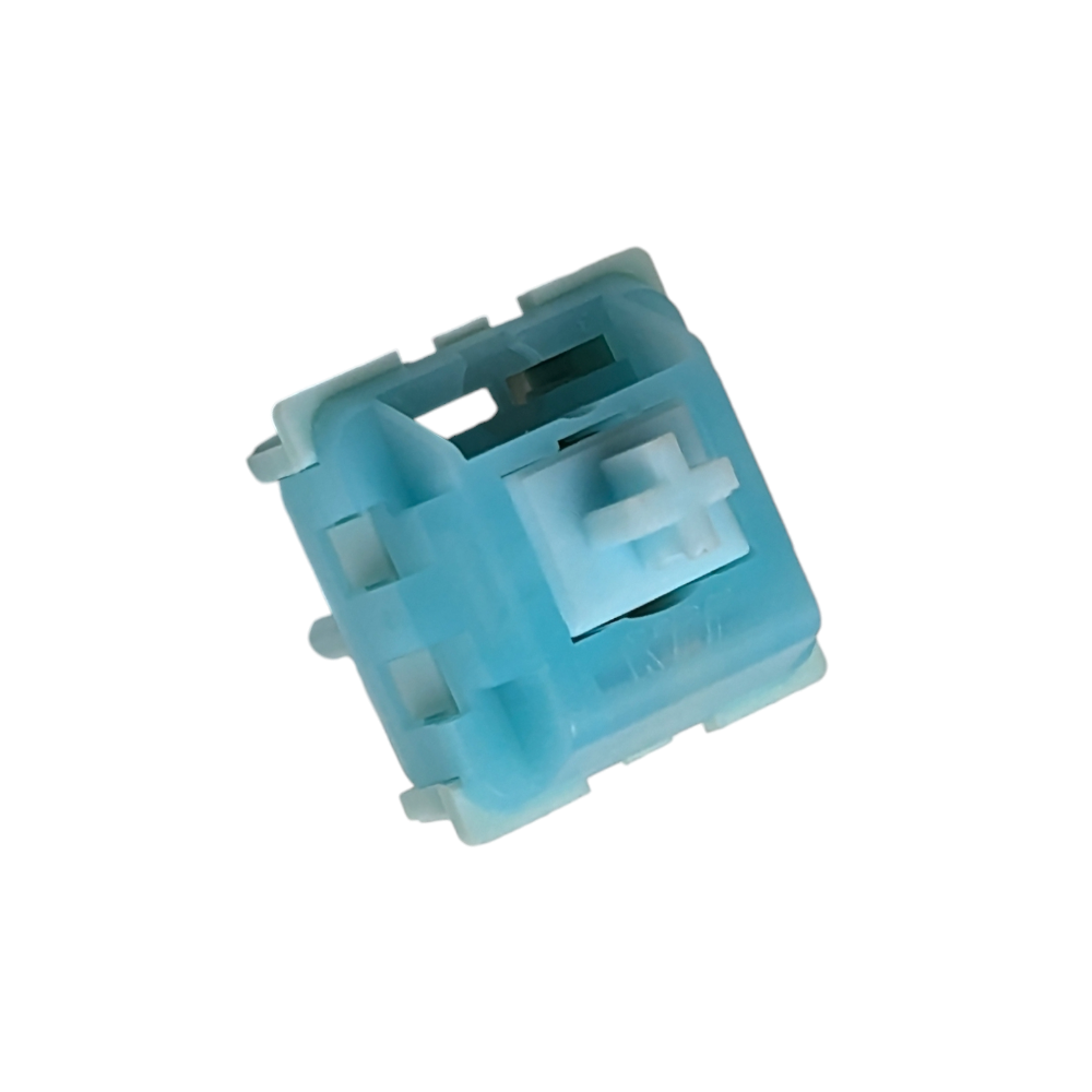 KTT Baby Blue Tactile Switches for custom mechanical keyboards