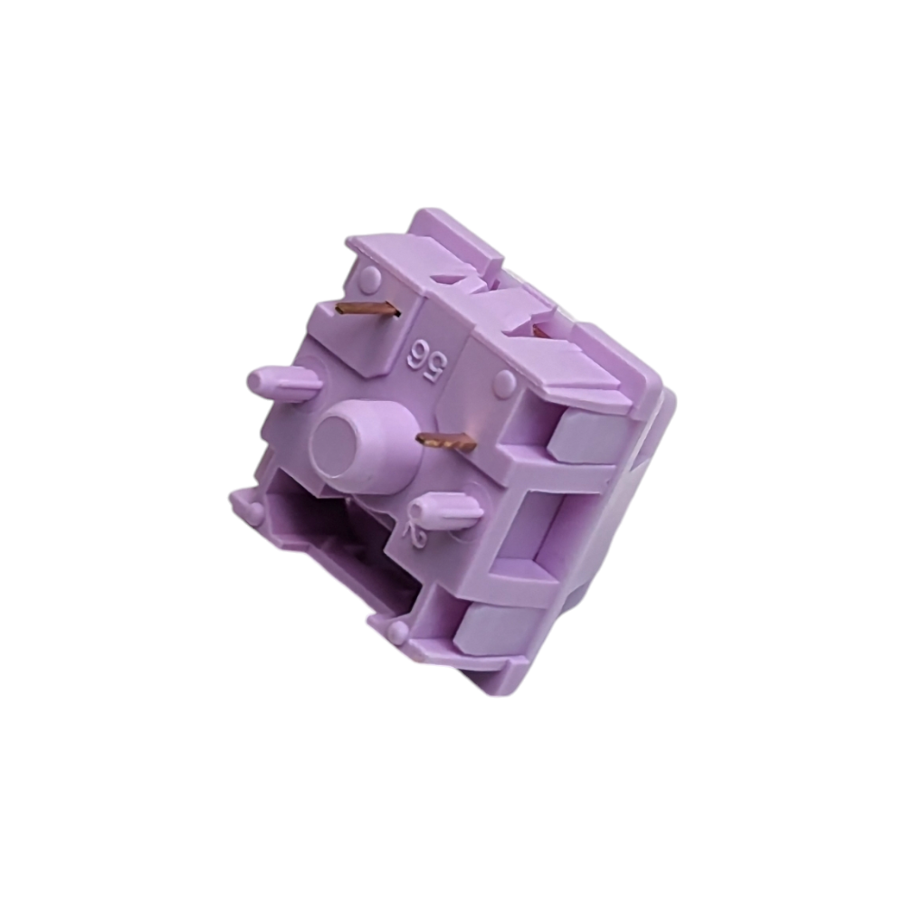 KTT Macaron Purple Linear Switches for mechanical custom keyboards for sale online