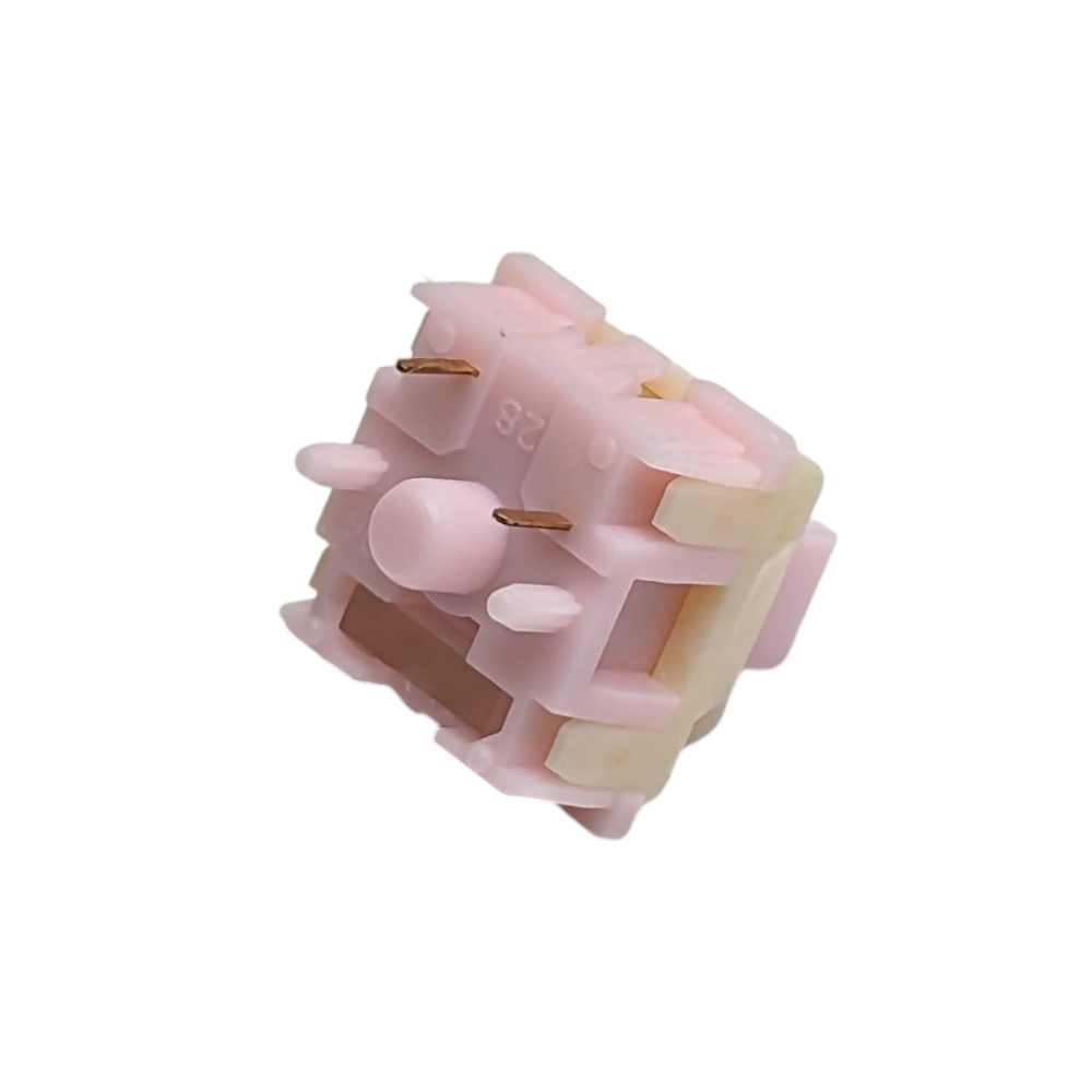 KTT Pink Flower Linear Switches for mechanical keyboards