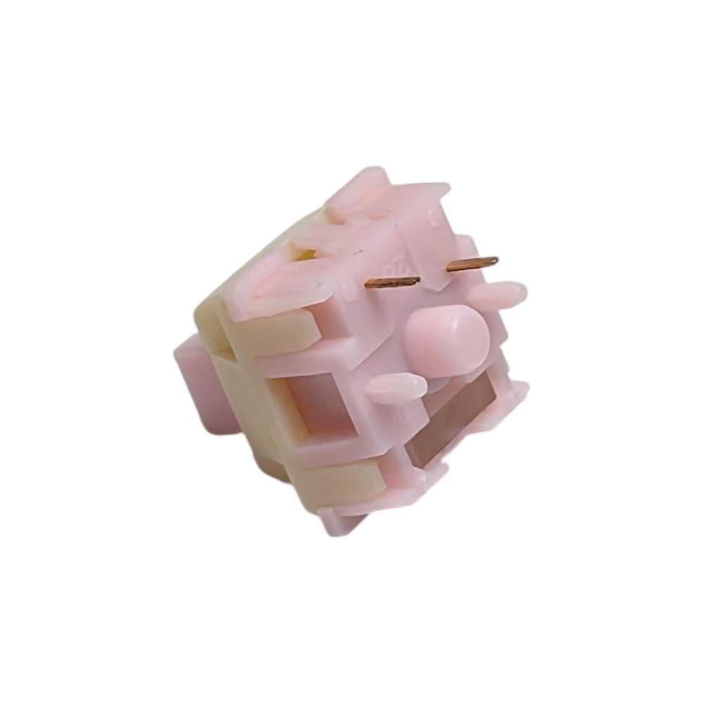 KTT Pink Flower Linear Switches for mechanical keyboards