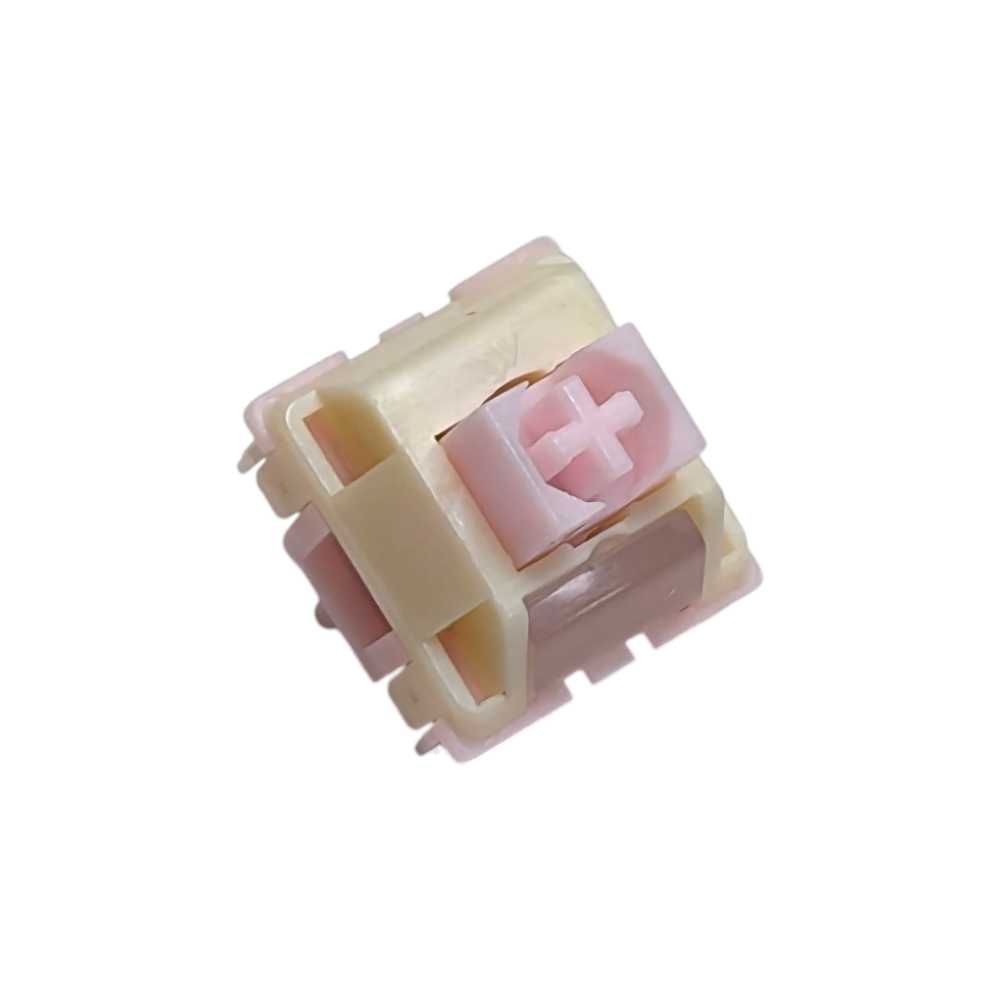 KTT Pink Flower Linear Switches for mechanical keyboards