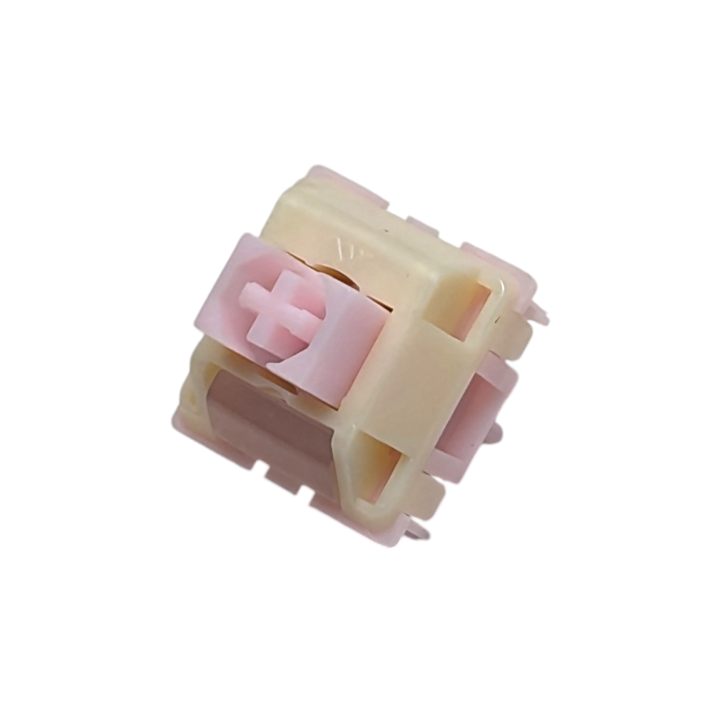 KTT Pink Flower Linear Switches for mechanical keyboards