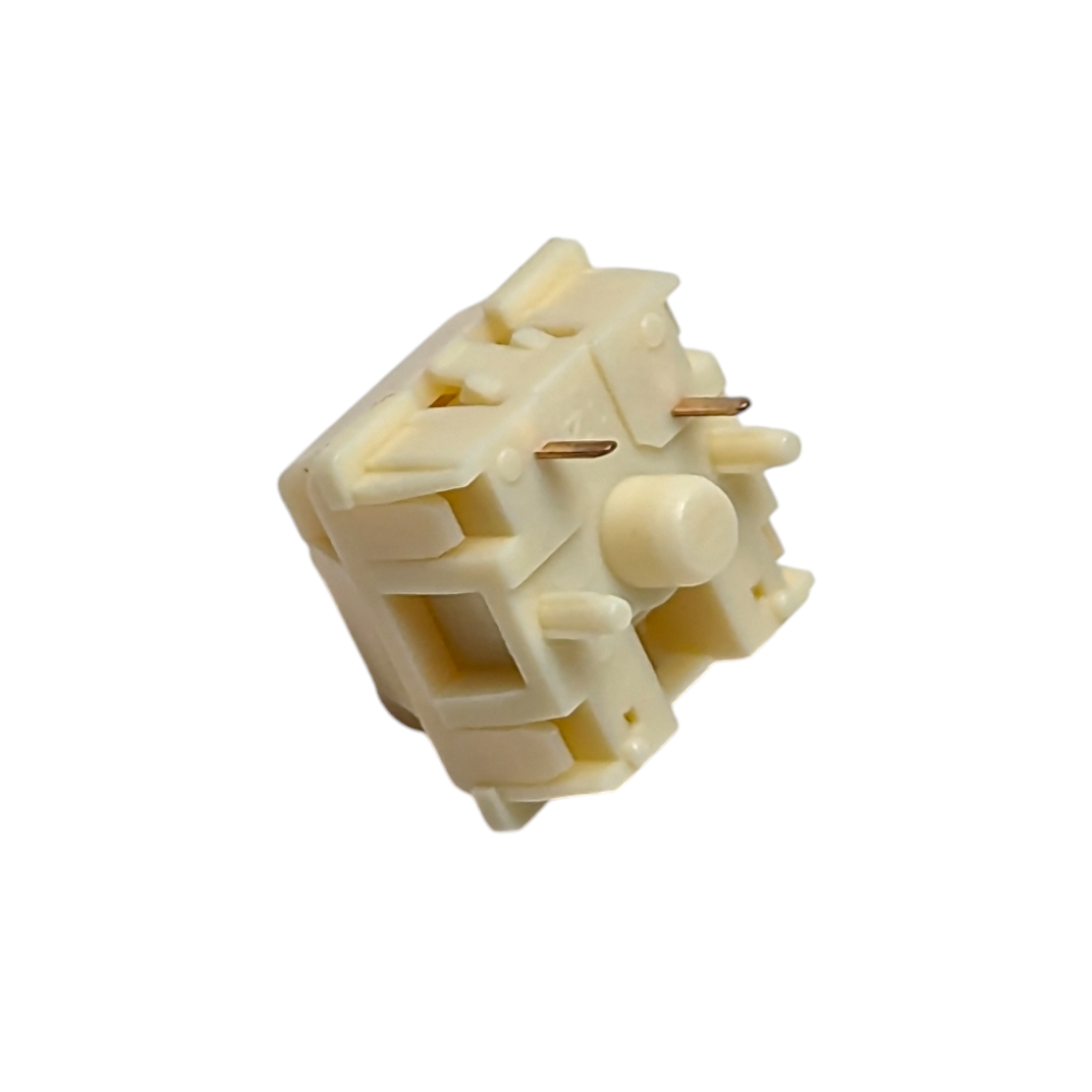 KTT Vanilla Ice Cream Linear Switches for custom mechanical keyboards for sale online