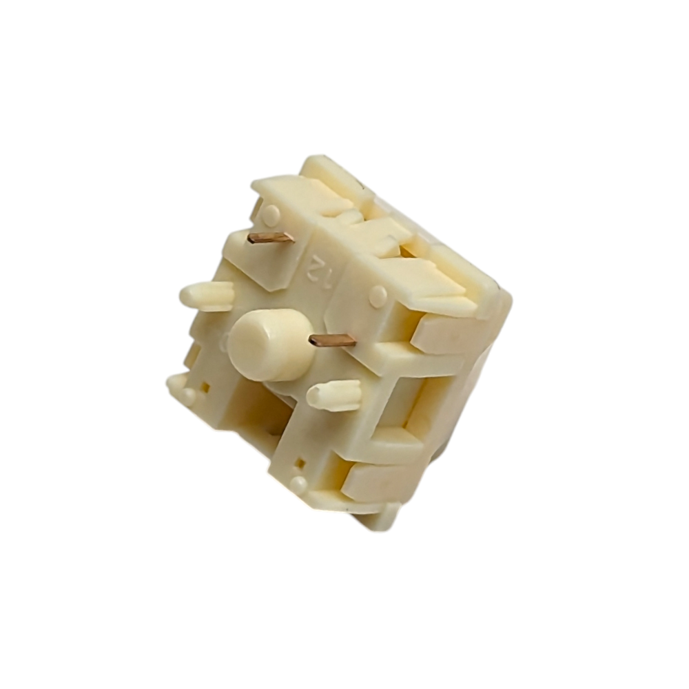 KTT Vanilla Ice Cream Linear Switches for custom mechanical keyboards for sale online