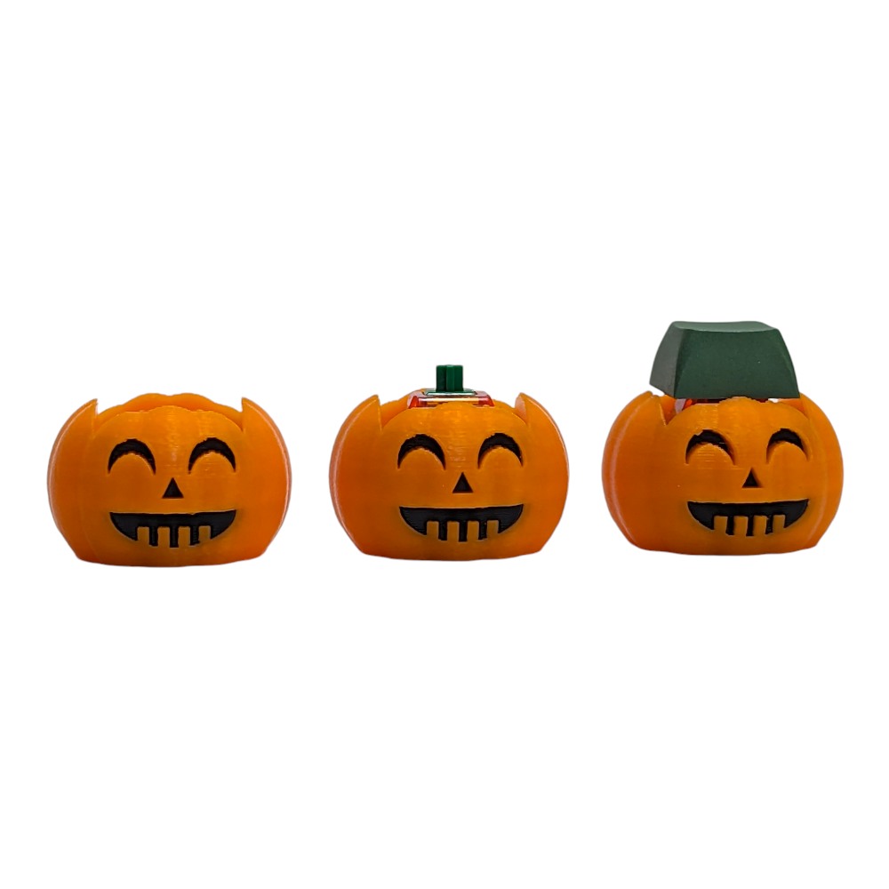 halloween Thock-O-Lantern Pumpkin Switch Tester