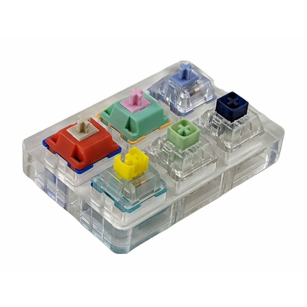 Custom Mechanical Switch Tester (4, 6, 9 or 16 switches + acrylic